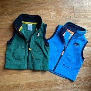 Set of Fleece Vests
